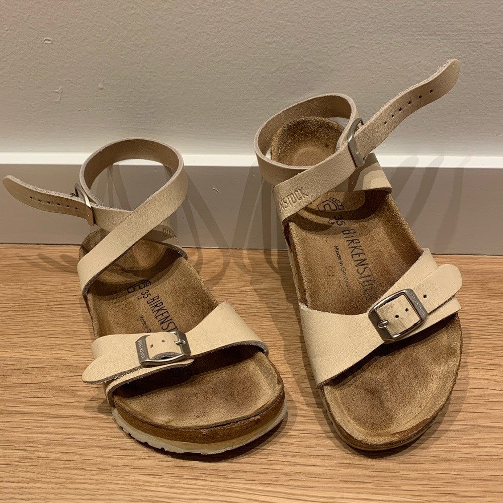 🖤 Birkenstock ankle strap sandals Delhi 35 5.5 6